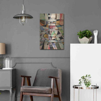 Luxe Metal Art 'Valse June' by Nikki Galapon, Metal Wall Art,16x24