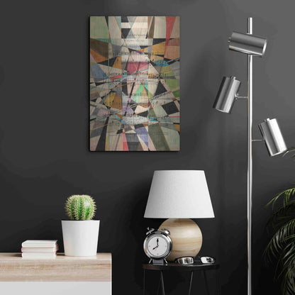 Luxe Metal Art 'Valse June' by Nikki Galapon, Metal Wall Art,16x24