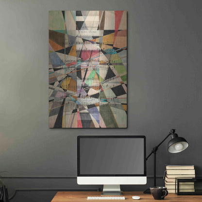 Luxe Metal Art 'Valse June' by Nikki Galapon, Metal Wall Art,24x36