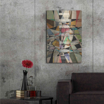 Luxe Metal Art 'Valse June' by Nikki Galapon, Metal Wall Art,24x36