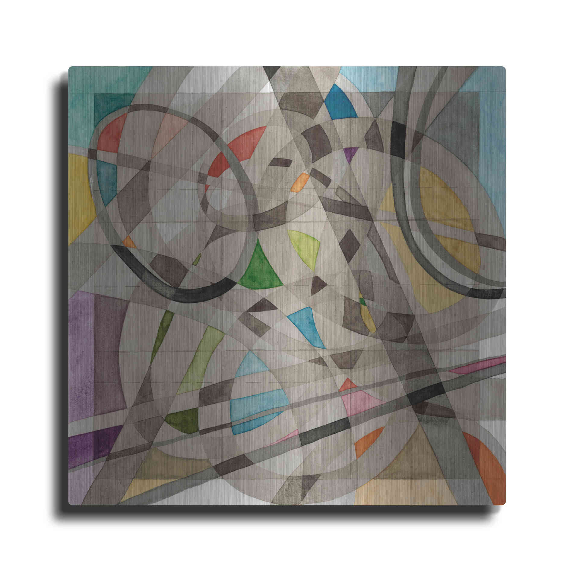 Luxe Metal Art 'Overpass' by Nikki Galapon, Metal Wall Art