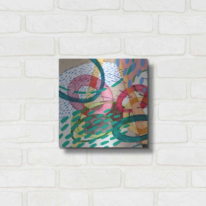 Luxe Metal Art 'Stratosphere I' by Nikki Galapon, Metal Wall Art,12x12