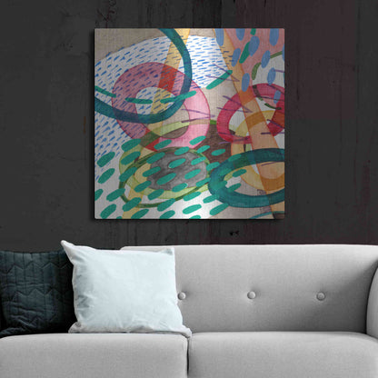 Luxe Metal Art 'Stratosphere I' by Nikki Galapon, Metal Wall Art,36x36