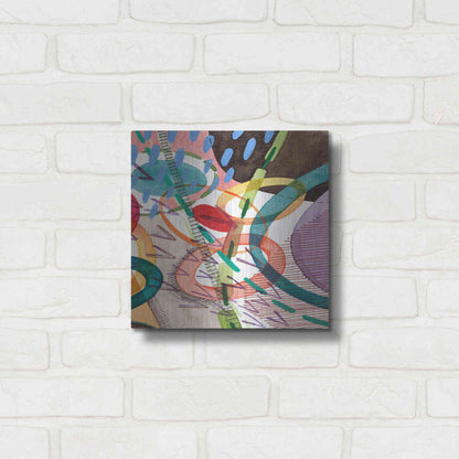 Luxe Metal Art 'Stratosphere II' by Nikki Galapon, Metal Wall Art,12x12
