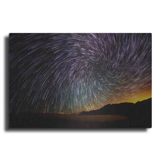 Luxe Metal Art 'Reservoir Rains' by Darren White, Metal Wall Art