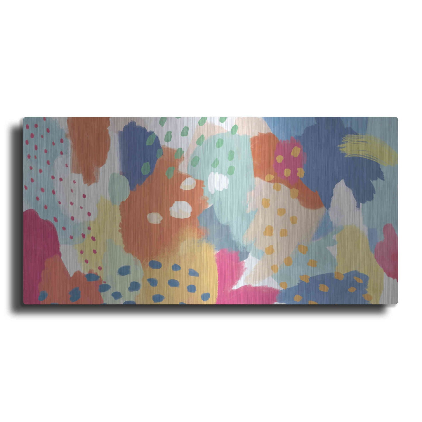 Luxe Metal Art 'Bright Life II' by Mary Urban, Metal Wall Art