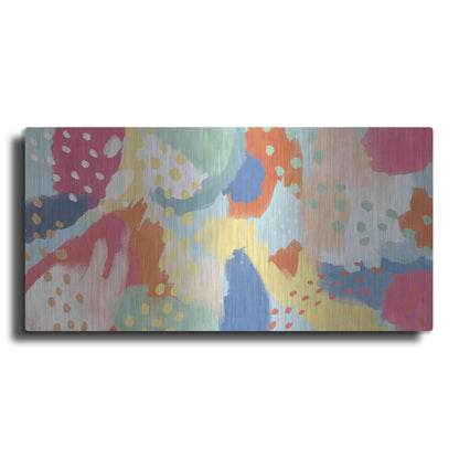 Luxe Metal Art 'Bright Life III' by Mary Urban, Metal Wall Art