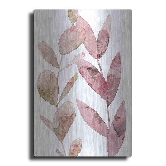 Luxe Metal Art 'Meadow Flora Botanical I' by Bluebird Barn, Metal Wall Art