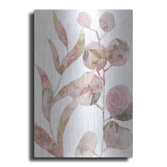 Luxe Metal Art 'Meadow Flora Botanical II' by Bluebird Barn, Metal Wall Art