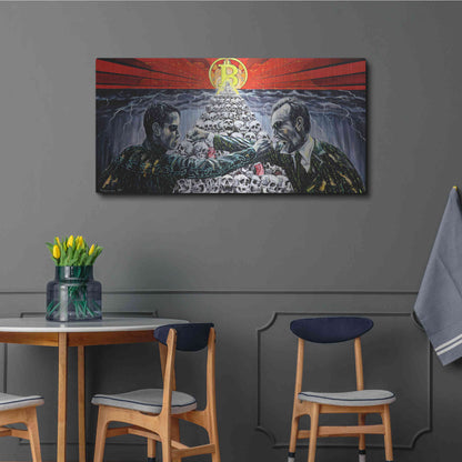 Luxe Metal Art 'When The King Speaks' by Jan Kasparec, Metal Wall Art,48x24