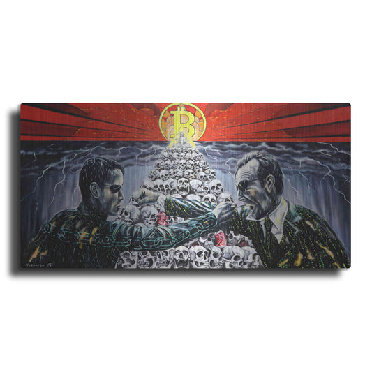 Luxe Metal Art 'When The King Speaks' by Jan Kasparec, Metal Wall Art