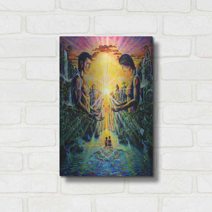 Luxe Metal Art 'Veneration 'by Jan Kasparec, Metal Wall Art,12x16