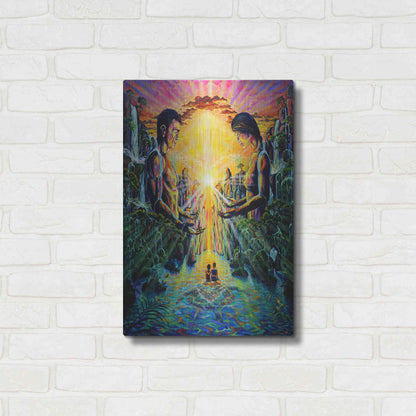 Luxe Metal Art 'Veneration 'by Jan Kasparec, Metal Wall Art,16x24