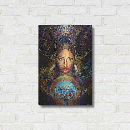 Luxe Metal Art 'The Firmament' by Jan Kasparec, Metal Wall Art,16x24