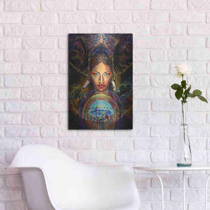 Luxe Metal Art 'The Firmament' by Jan Kasparec, Metal Wall Art,16x24
