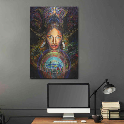 Luxe Metal Art 'The Firmament' by Jan Kasparec, Metal Wall Art,24x36