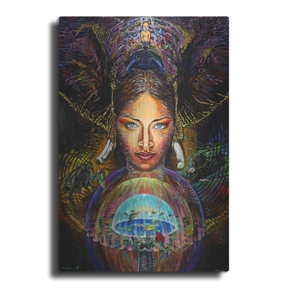 Luxe Metal Art 'The Firmament' by Jan Kasparec, Metal Wall Art