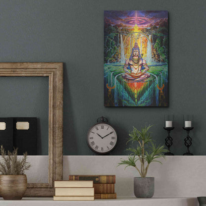 Luxe Metal Art 'Shiva Phoenix' by Jan Kasparec, Metal Wall Art,12x16