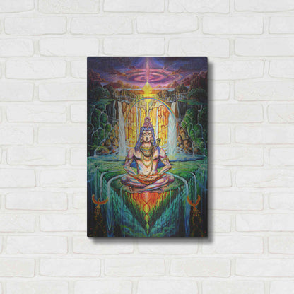 Luxe Metal Art 'Shiva Phoenix' by Jan Kasparec, Metal Wall Art,16x24