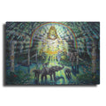 Luxe Metal Art 'Shiva Elephants 'by Jan Kasparec, Metal Wall Art