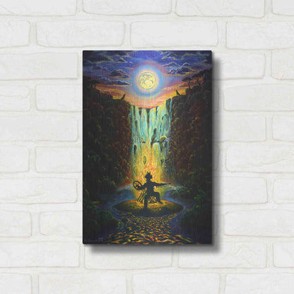 Luxe Metal Art 'Shaman Fire' by Jan Kasparec, Metal Wall Art,12x16