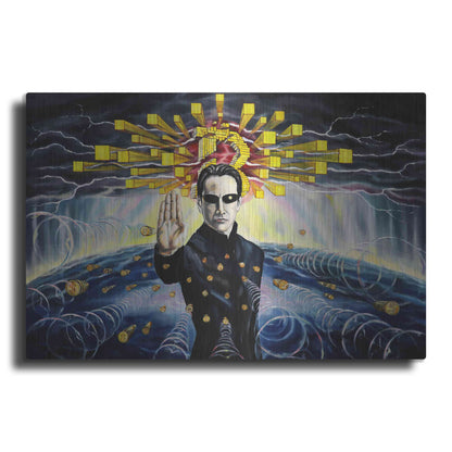 Luxe Metal Art 'Neo The One' by Jan Kasparec, Metal Wall Art