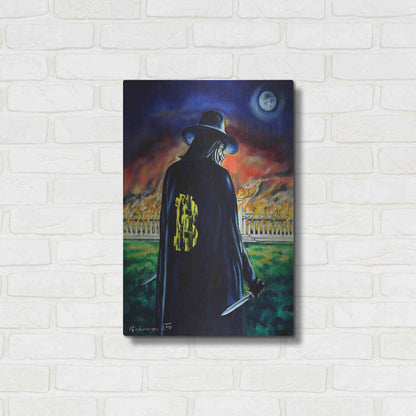 Luxe Metal Art 'Mr V And Fed' by Jan Kasparec, Metal Wall Art,16x24