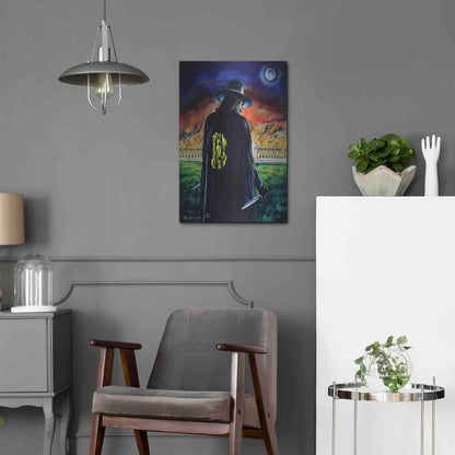 Luxe Metal Art 'Mr V And Fed' by Jan Kasparec, Metal Wall Art,16x24