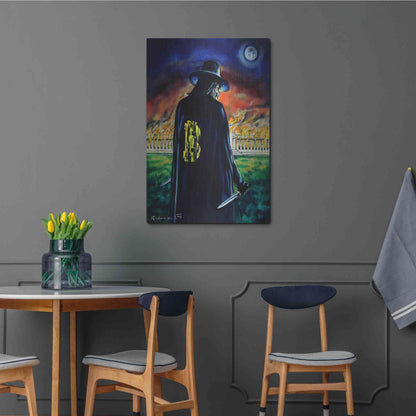 Luxe Metal Art 'Mr V And Fed' by Jan Kasparec, Metal Wall Art,24x36