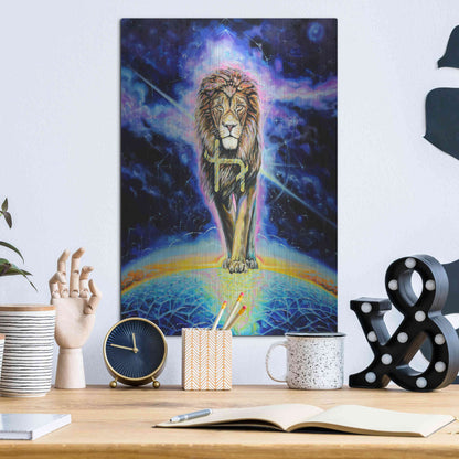 Luxe Metal Art 'Halo 'by Jan Kasparec, Metal Wall Art,12x16