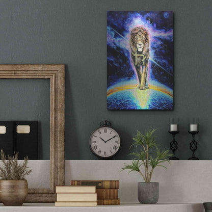 Luxe Metal Art 'Halo 'by Jan Kasparec, Metal Wall Art,12x16