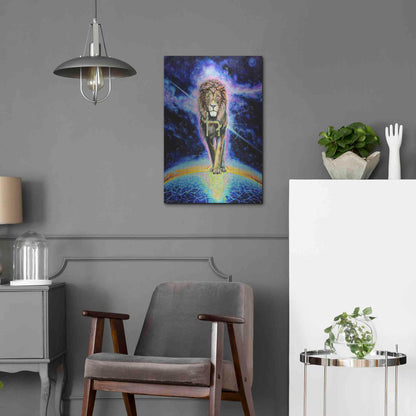 Luxe Metal Art 'Halo 'by Jan Kasparec, Metal Wall Art,16x24