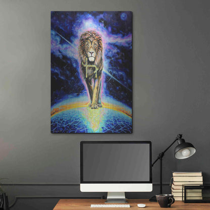 Luxe Metal Art 'Halo 'by Jan Kasparec, Metal Wall Art,24x36