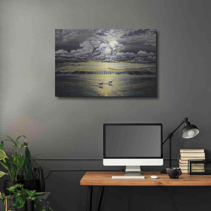 Luxe Metal Art 'Freedom' by Jan Kasparec, Metal Wall Art,36x24