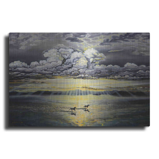 Luxe Metal Art 'Freedom' by Jan Kasparec, Metal Wall Art