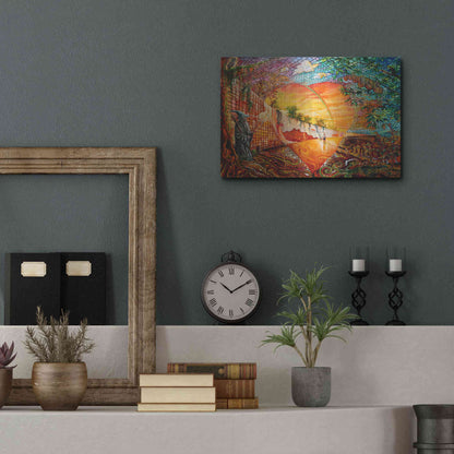Luxe Metal Art 'Follow Your Dream' by Jan Kasparec, Metal Wall Art,16x12