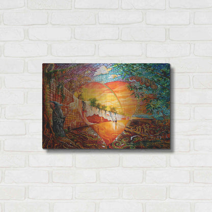 Luxe Metal Art 'Follow Your Dream' by Jan Kasparec, Metal Wall Art,24x16
