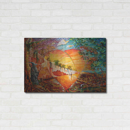 Luxe Metal Art 'Follow Your Dream' by Jan Kasparec, Metal Wall Art,36x24