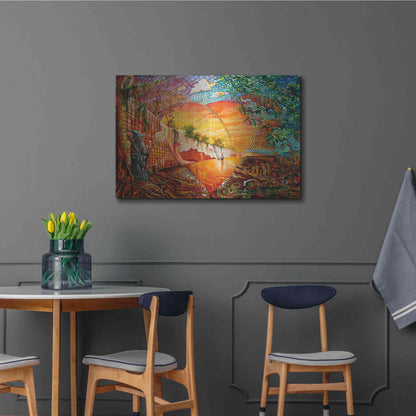 Luxe Metal Art 'Follow Your Dream' by Jan Kasparec, Metal Wall Art,36x24