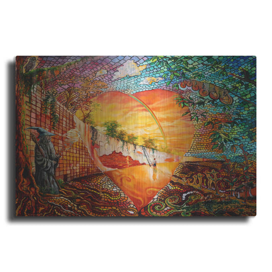 Luxe Metal Art 'Follow Your Dream' by Jan Kasparec, Metal Wall Art