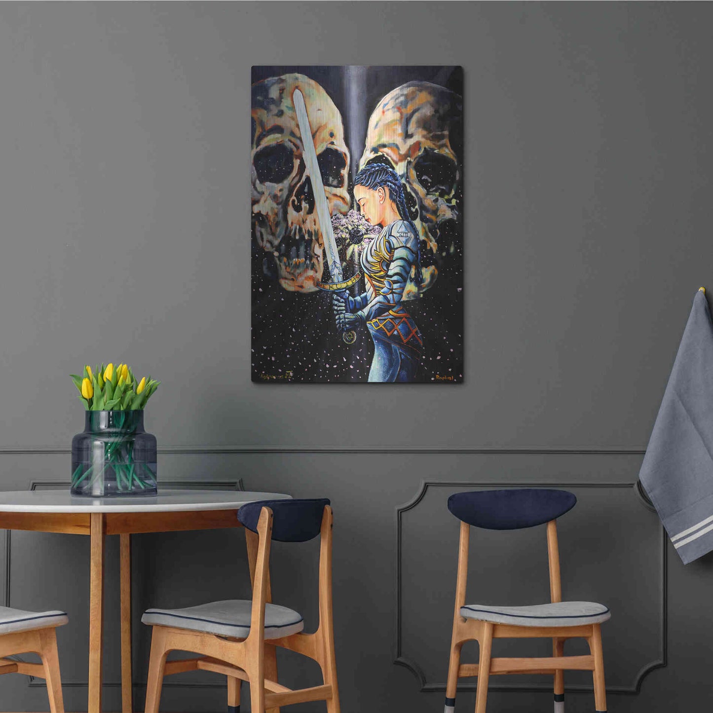 Luxe Metal Art 'Eclipse' by Jan Kasparec, Metal Wall Art,24x36