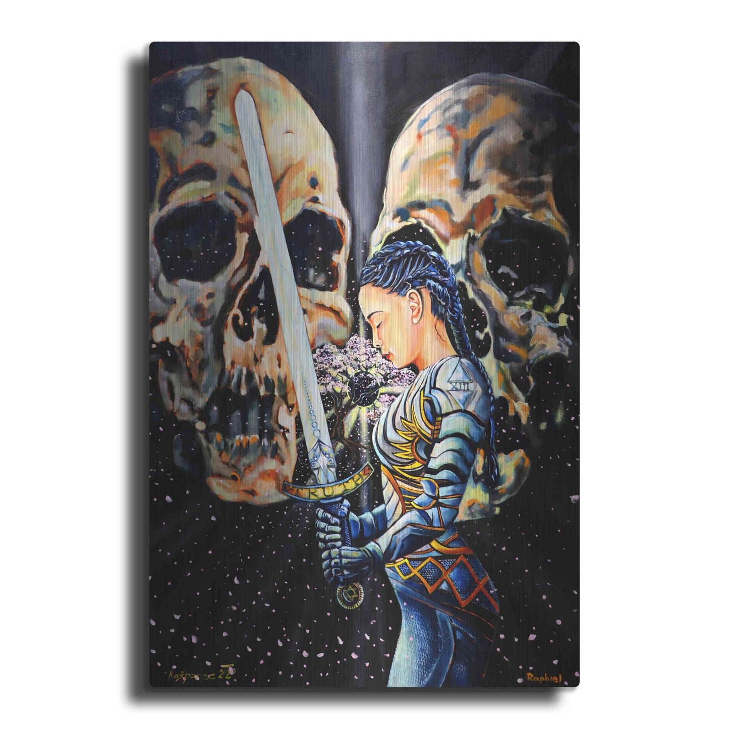 Luxe Metal Art 'Eclipse' by Jan Kasparec, Metal Wall Art