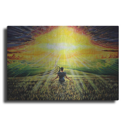 Luxe Metal Art 'Coming Back Home II' by Jan Kasparec, Metal Wall Art