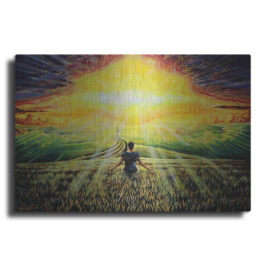 Luxe Metal Art 'Coming Back Home II' by Jan Kasparec, Metal Wall Art