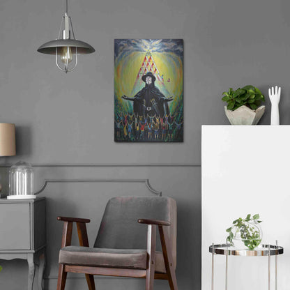 Luxe Metal Art 'Revolution' by Jan Kasparec, Metal Wall Art,16x24