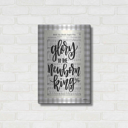 Luxe Metal Art 'Angels We Have Heard II' by Imperfect Dust, Metal Wall Art,16x24