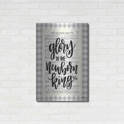 Luxe Metal Art 'Angels We Have Heard II' by Imperfect Dust, Metal Wall Art,24x36