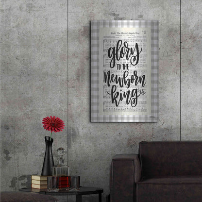 Luxe Metal Art 'Angels We Have Heard II' by Imperfect Dust, Metal Wall Art,24x36