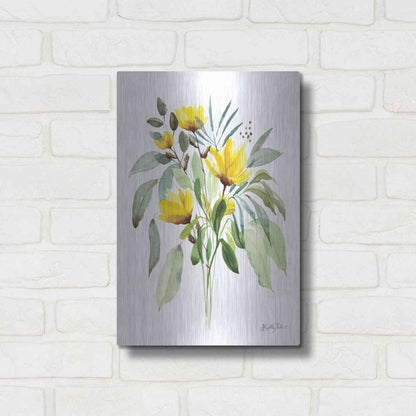 Luxe Metal Art 'Wild and Free' by Kelley Talent, Metal Wall Art,12x16