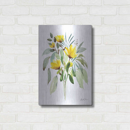 Luxe Metal Art 'Wild and Free' by Kelley Talent, Metal Wall Art,16x24